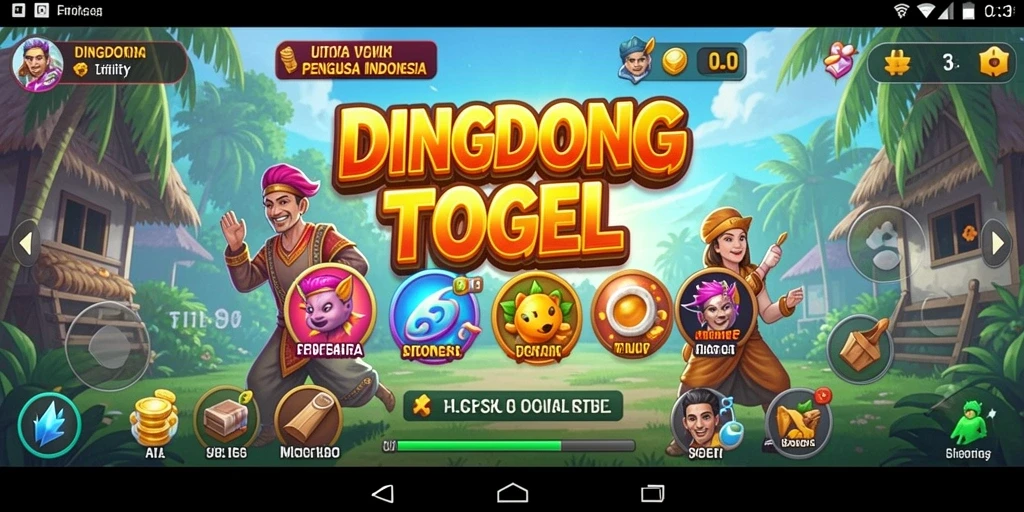 Tampilan antarmuka DINGDONGTOGEL yang intuitif dan mudah digunakan.