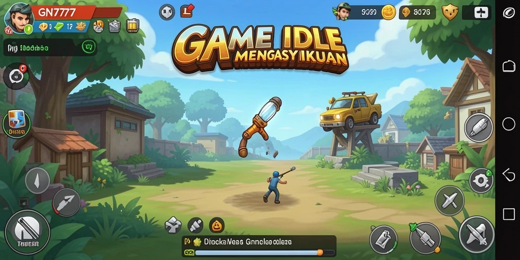 Screenshot gameplay GN777 yang menarik dan penuh aksi Idle.