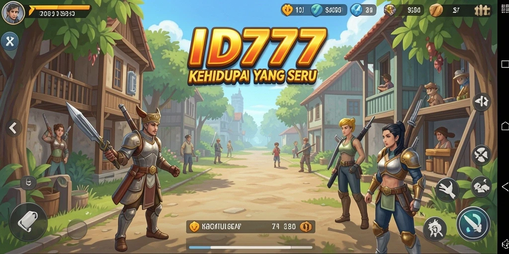 Tampilan gameplay <strong>ID777</strong> yang menarik dengan interaksi karakter yang hidup.