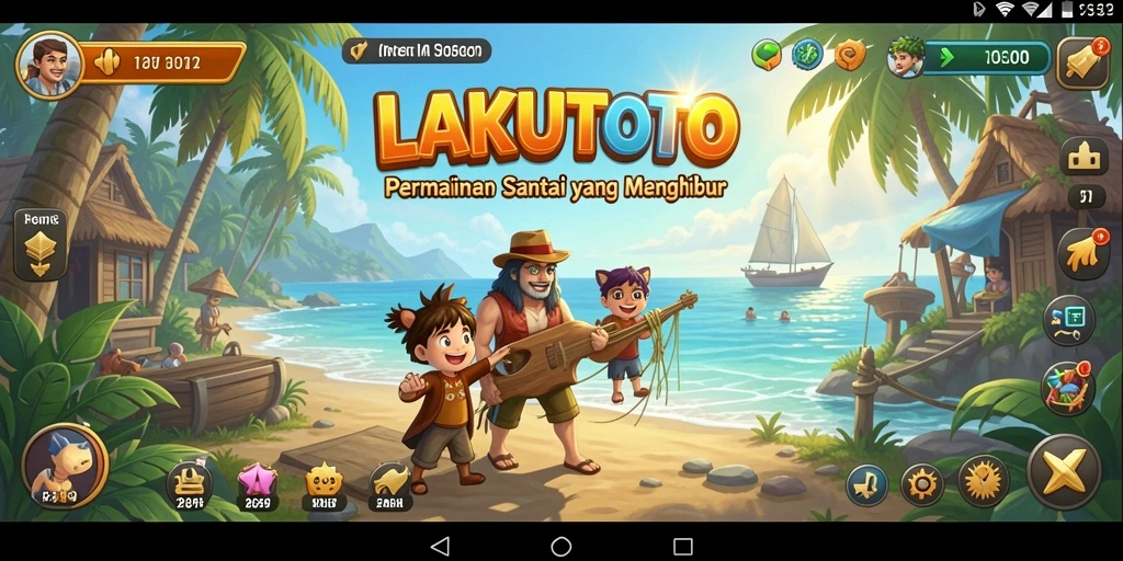 Tampilan gameplay menarik dari LAKUTOTO yang membuat ketagihan.