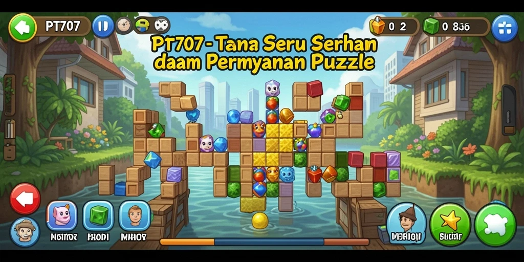 Tampilan gameplay PT707 yang menarik dan menantang!