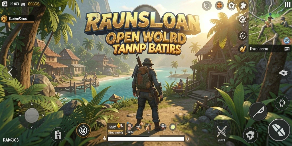 Menampilkan gameplay seru di dunia Open World yang luas.