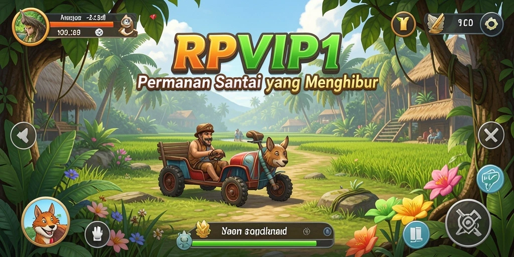 Tampilan gameplay RPVIP1 yang penuh warna dan menarik.