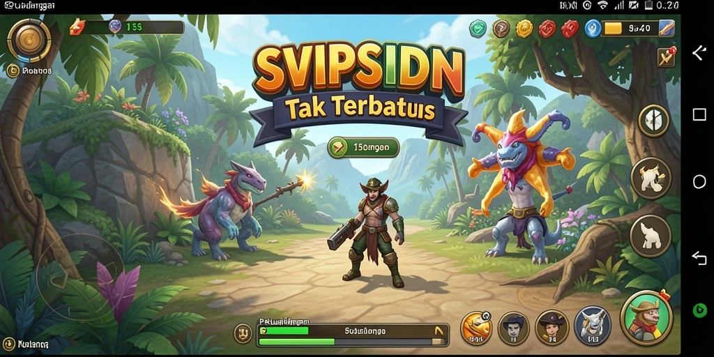 Tampilan gameplay SVIPSIDN yang menarik dan mendebarkan.