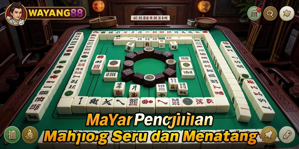 Tampilan menarik dari gameplay WAYANG88 Mahjong penuh tantangan.
